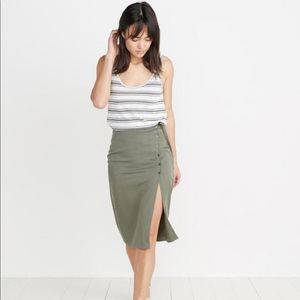 Marine Layer, Women’s Layla Wrap Skirt, Small